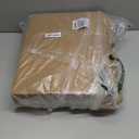 WESTREE Dual Monitor Stand Riser, Wood and Steel Monitor Stand Riser, Computer Monitor Stand for 2 Monitors, Multi-Purpose Desktop Storage Stand for Computer,Laptop,Printer,TV (Large, Brown)