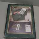 ZOBER Christmas Ornament Storage Box - Stores 36 4" Large Ornaments with Individual Trays - Tear Proof 600D Oxford Fabric - Ornament Organizer Storage Box, Durable Christmas Containers Holder - Green