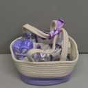 Spa Gift Baskets for Women - Body & Earth 11pcs Lavender Gift Sets with Bubble Bath, Shower Gel, Body Lotion, Birthday Gifts for Women, Spa Kit for Mom Gifts, Purple Gifts