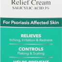 Nizoral Psoriasis Relief Cream, Maximum Strength, 4 Fl Oz, Relieves Itching, Irritation & Redness, Controls Flaking and Scaling, Salicylic Acid 3%