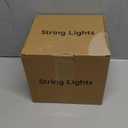 Brightown Christmas Snowflake Lights Outdoor - 13FT 192LED Snowflake String, 16 Drops, 12 Modes, Timer, IP65 Waterproof, Connectable Xmas Lights for Eaves Windows, Indoors & Outdoors (White)