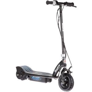 Razor E100 Glow Electric Scooter for Kids Age 8 and Up, LED Light-Up Deck, 8" Air-filled Front Tire, Up to 40 min Continuous Ride Time