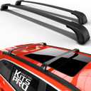 KitsPro 260lb Roof Rack Cross Bars for 2014-2019 Toyota Highlander SE XLE LE Plus Limited, Matte Black Heavy Duty Aluminum Cargo Crossbar