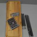 3 Tier Serving Tray Set,17" Serving Tray Stand & Platter Tower Plate for Party Supplies,Reusable Trays for Food Fruit Cookie Afternoon Tea Hosting, Appetizer,Dessert Table Display Set (17" x 6" x 9")