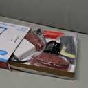 ropoda Indoor Basketball Hoop, Mini Hoop with 7 LED Lights, 3 Modes Scoreboard, Mini Hoop with 4 Balls Over The Door, Basketball Hoop Indoor, Toys Gifts for Kids Adults (Blue)