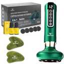 5 in1 Cellulite Massage Tool, Cellulite Massager Electric Fat Remover with 12 Suction Modes, Rechargeable & Cordless, Intelligent Cupping Massager for Arms, Legs, Back Used at Home