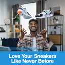 SWIPZ Sneaker Cleaner Wipes – Instant Shoe Cleaner for White Sneakers, Rubber Soles & Leather | Sneaker Eraser Wipes for Nike, Adidas, Air Jordan & More | 12 Travel Packs