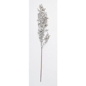29" Christmas Glittered White Berry Spray, Set of 3