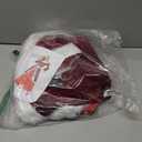 Cuteshower Women's Deluxe Costume Mrs. Claus Clothing Cosplay Suit for Christmas (Medium, Red)