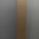 ChrisDowa Cordless 100% Blackout Roller Shade, with Striped Jacquard, Thermal Insulated, UV Protection Fabric, Total Blackout Blinds for Window, French Doors, Home and Office. White, 38" W x 72" H