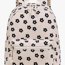 Bluboon Girls Mini Backpack Womens Small Backpack Purse Teens Cute Casual School Bookbag(Beige floral)