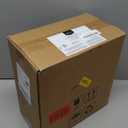 Amazon Basics Air Circulator Desk Fan for Bedroom, Home and Office, 90-Degree Tilt Head, 3 Speed Settings, Cooling, 35 Watts, Black, 11.1"W x 6.3"D x 10.9"H