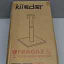 Kilodor Cat Scratching Post 34 Inches Large Sturdy Cat Post with Replaceable Sisal Scratcher and Hanging Ball Scratching Post for Indoor Cats Adult Grey