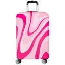 Lattlefnki Luggage Covers for Suitcase Elastic Suitcase Covers Luggage Protector Anti-scratch Fits 18-20 Inch Pink