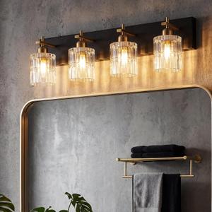 ocioc 4-Light Bathroom Lighting Fixtures Over Mirror,29 Inch
