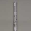 Haton Reeded Glass Window Privacy Film, Static Cling Non-Adhesive Frosted Film, UV Blocking Heat Control Removable Window Sticker for Bathroom Door Home Office, 17.5" x 78.7"