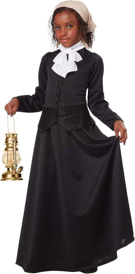 California Costumes, Susan B. Anthony/Harriet Tubman, Girl's Costume (Large)