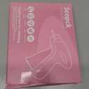 Stitch Gun for Clothes - Handheld Stitch Gun Quick Clothing Fixer - Tagging Gun - Includes 6 Needle, 1000 Black Fasteners & 1000 White Fasteners (Pink/Orange)