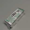 Metal 26 Bright Tip Fountain Pen Black Gift Box Set Business Advertising Gift Fountain Pen 2pcs (black silver clip)