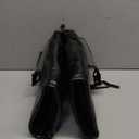 Hanaive 1 Pair Heated Motorcycle Handlebar Gloves ATV Windproof Handlebar Muffs Winter Thermal Muffs Waterproof Bike Mittens Electric Scooter Grip with Reflective Strip for Cold Riding Cycling, Black