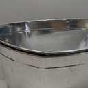 Large 6-Gallon Galvanized Tin Beverage Tub, 20x14x10 inches (Pack of 2)