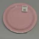Fun Express Dusty Rose Round Paper Dinner Plates - Disposable Round Dessert Plates for Weddings, Birthdays, Bridal Showers & Party Tableware Supplies - 24 Piece