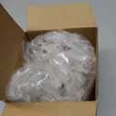 Christmas Gutter Clips for Hanging Outdoor Lights Weatherproof Christmas Light Clips for Gutter Guards Mesh Filter Shingles Eaves Ornament Hooks for Xmas Halloween Decor(White,50 Pcs)