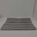 REEZEIVI Breathable Dog Crate Pad with Anti-Slip Bottom, 3D Air Mesh, Non-Stuffy Dog Sleeping Mat, Machine Washable (40x28, Silver Grey)