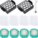 ZU102 Filter for Shark ZU100 Odor Neutralizer Cartridges for Shark ZU102 Pet Upright Vacuum Replacement Parts # 1238FT60 & 1239FT60 & 1541FC3000