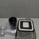 Electric Slicer/Shredde - 5-in-1 Electric cheese grater for Block Cheese with 5 Blades, Automatic Salad Machine for Fruits, Vegetables, Cheeses (Black)