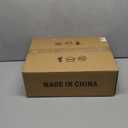 HDDFL Glass Pendant Lights Modern Pendant Lighting Fixtures 11.8 in Hanging Lamp for Kitchen Island Bedroom Dining Room Coffee Shop Hallway Brown and Brass