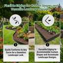 20FT Galvanized Steel Landscape Edging 6-Pack, 40"x8" Border