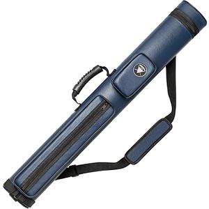 Adhafera Pool Cue Case, 2 X 2 Hard Pool Stick Case, Made of Faux Leather Billiards Accessories, Fit 2-Piece Cue Up to 58"