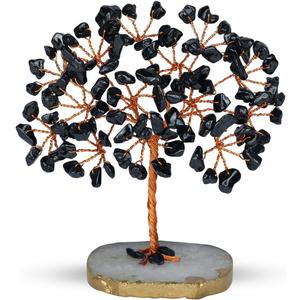 Black Tourmaline, Healing Crystal Tree, Positive Energy Crystals, Authentic Black Tourmaline, Gifts for Spiritual People, Crystal Gifts for Men, Crystals and Healing Stones for Positive Energy