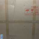 ThieaMo 36"x24" Oval LED Bathroom Mirror with Lights, Gold Frame, Frontlit