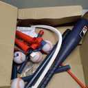 Franklin Sports Grow-with-Me Kids Baseball Batting Tee + Stand Set for Youth + Toddlers - Youth Baseball, Softball + Teeball Hitting Tee Set for Boys + Girls, One Size