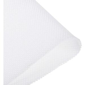 uxcell White Speaker Mesh Grill Stereo Fabric Dustproof 0.5x1.45M 20 x 57 inch