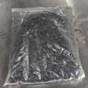 GASPRO 30 Pound River Rocks, Decorative Stones for Walkways, Outdoor Landscaping, Garden, Yard, 1 to 2 Inch, Black Polished Pebbles for Planters, Flower Beds, Vase