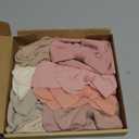 CLLOT 8 Colors Super Stretchy Soft Knot Baby Girl Headbands with Hair Bows Nylon Head Wrap For Newborn Baby Girls Infants Toddlers Kids