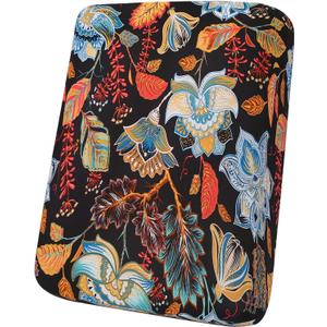 hyha Printed Couch Cushion Covers, Floral Sofa Covers Washable for Cushion Couch, Stretch Pattern Outdoor Cushion Covers for Patio Furniture with Elastic Bottom(Small, Floral)