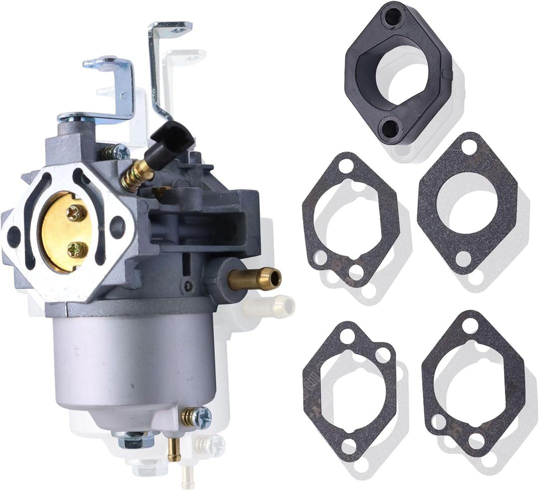 XQSMWF Carburetor Carb Set Compatible With Vanguard 9hp Engine Briggs and Stratton 715312 715318 185432 715670 715668#185432-0614-E1 185432-0559-E1 185432-0546-E1 185432-0613-E1 185432-0271-E1