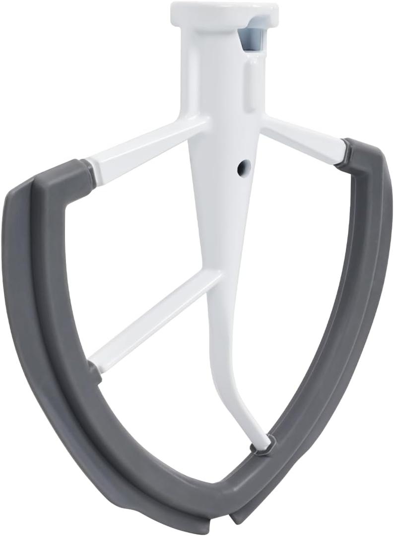 Flex Edge Beater Fit for Kitchenaid 6-Quart Bowl-Lift Stand Mixers, Silicone Edges Kitchen aid Paddle Attachment Mixer Accessory