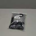 Mens No Ride-up Boxer Briefs Stretch Comfortable Breathable Cotton Underwear 4 Pack (Black, M)