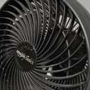 Amazon Basics Air Circulator Fan, Desk Fan for Bedroom, Home and Office, With 90-Degree Tilt Head, 3 Speed Settings, Lightweight (3 LBS), 35 Watts, Black, 11.1"W x 6.3"D x 10.9"H