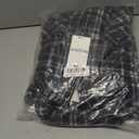 WallFlower Casual Fleece and Plaid Shackets Jackets Juniors for Women, Soft Button-Down (Black, XL)