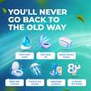 Bidet Toilet Seat for Elongated Toilets, Non-Electric, Dual Nozzle, Soft Close, Self-Cleaning, Ambient Water Temperature, Easy Installation, Reduce Toilet Paper Usage