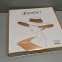 dressfan Fascinator Hats for Women,Linen Vintage Feather Headwear for Derby/Church/Wedding/Cocktail/Tea Party (Brown)