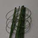 4 Pack Plant Support Tomato Cages for Garden, 18 Inches Small Tomato Cages and Supports with Adjustable Rings for Garden Pots, Plant Stakes Tomato Trellis Rings for Climbing Plants