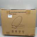 Elongated Toilet Seat Riser Raised 2.91inch with Soft Close