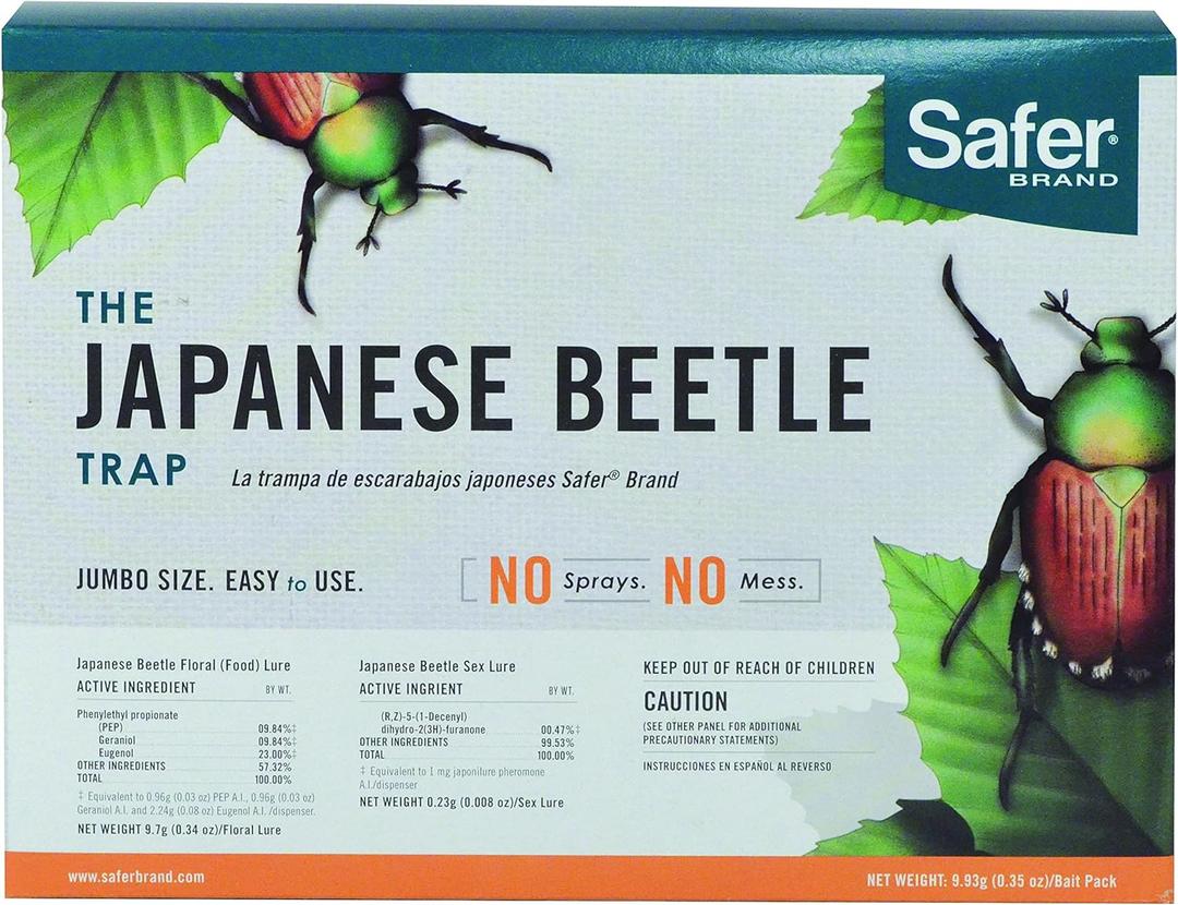 Safer Brand 70102 Japanese Beetle Trap with Attractant